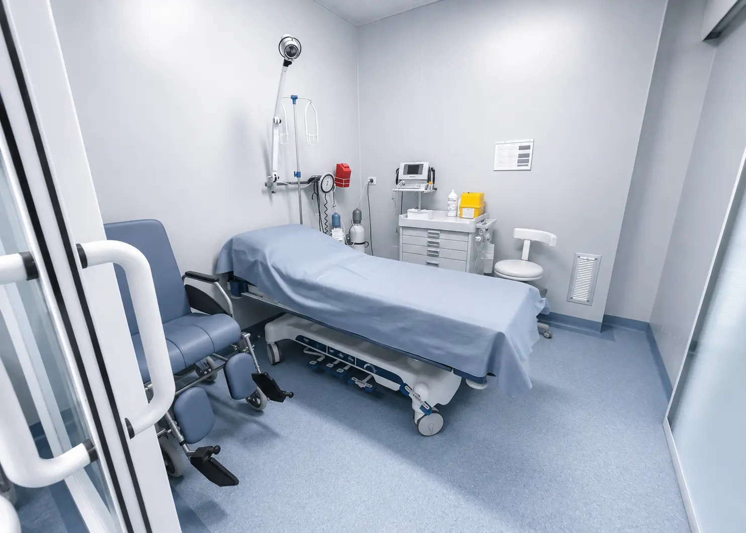 Reparto di degenza e sala risveglio attrezzata per interventi in day surgery a Roma